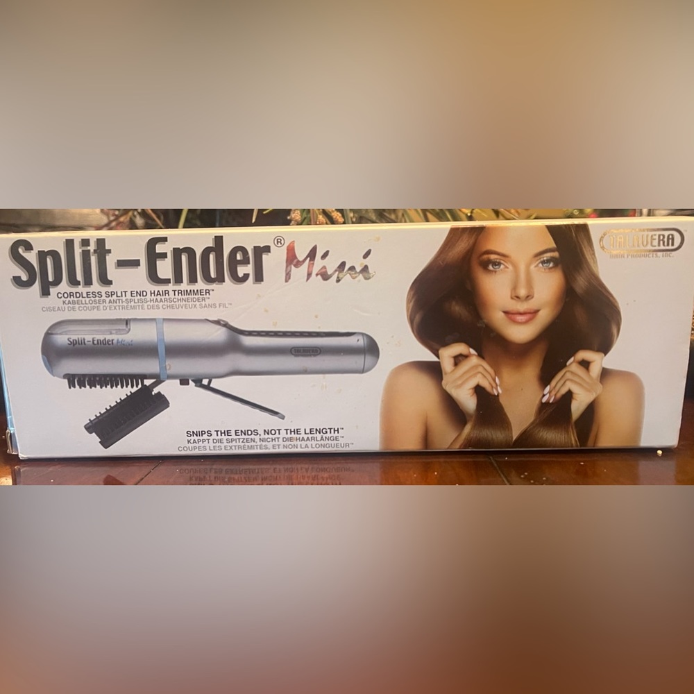 Trims are split ends and it’s never been used. It’s brand new.